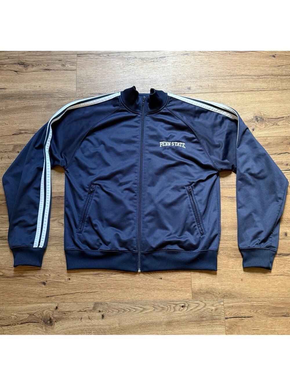 Penn State Nittany Lions Gear For Sports Full Zip Track Jacket Navy Medium